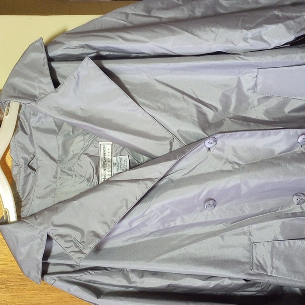 Plus Size Maggie Lawrence Trench Coat - Picture 2 of 9